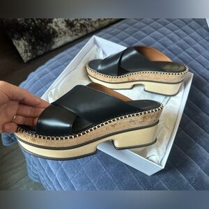 Chloe Laia Crisscross Leather
Platform Sandals